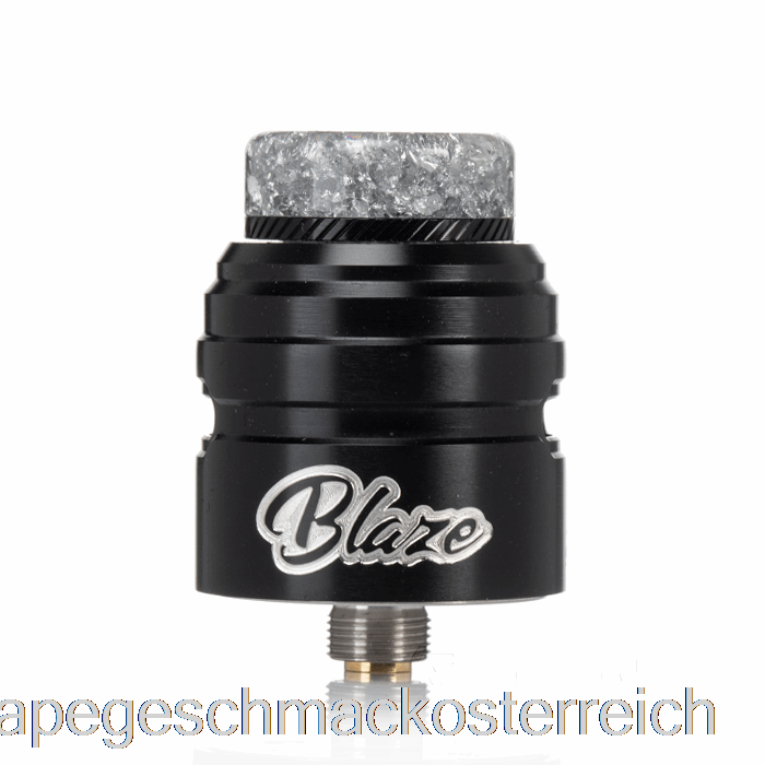 Thunderhead Creations Blaze Solo 24mm BF RDA Silver Black Vape Geschmack